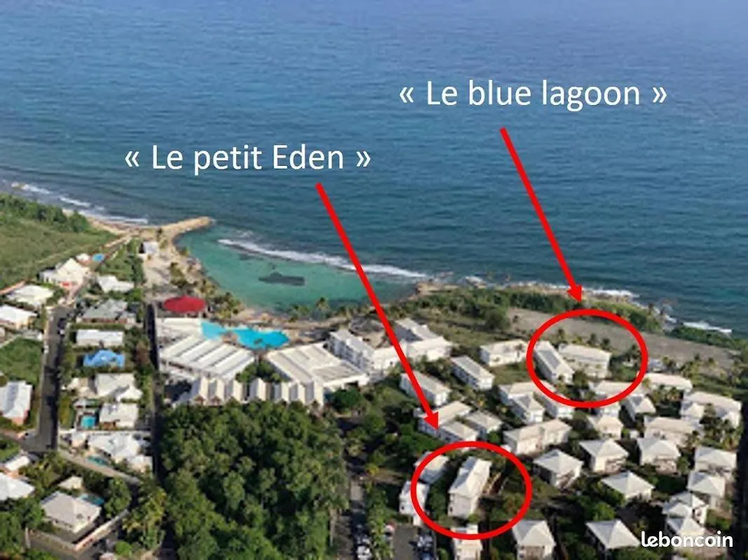 Appartement Le petit Eden - Résidence 3 étoiles -Le Manganao Saint-Francois